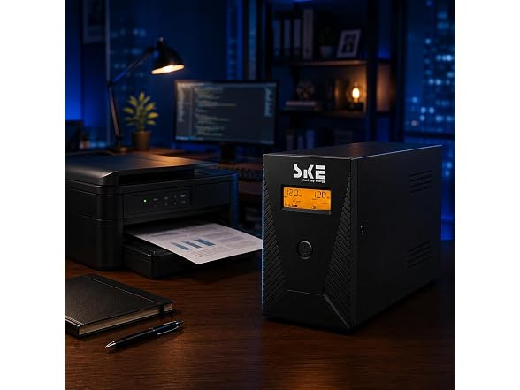 SKE UPS Battery Backup 600VA/360W
