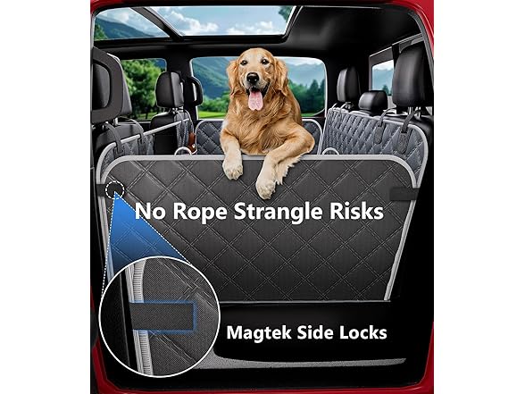 PetGenie Large Dog Car Seat Cover