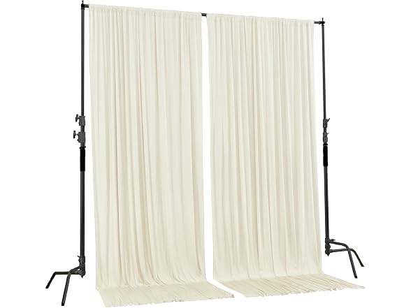 AK TRADING CO. IFR Polyester Backdrop Drapes
