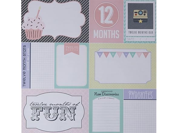 Scrapbook Customs 36984 Baby Girl First