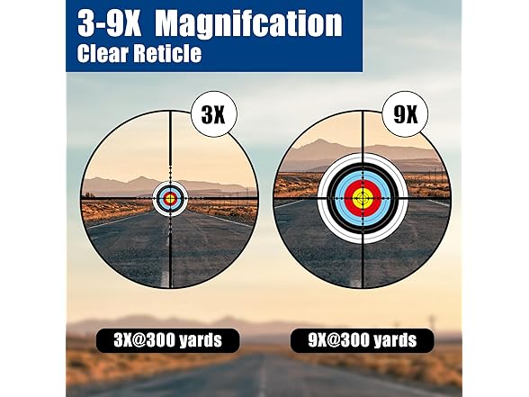 UUQ 3-9x40AO-32AO Rifle Scope