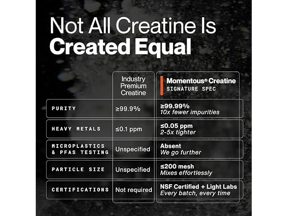Momentous | Creatine Monohydrate 5g