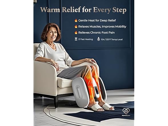 Foot Massager with Heat & Ice Therapy