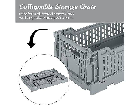 Simplify 4LT Collapsible Storage Crate