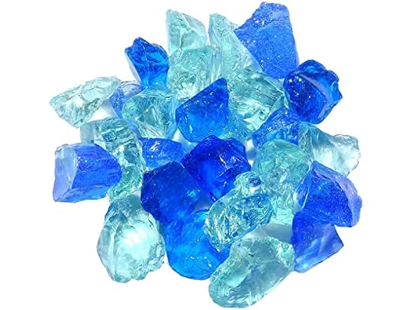 Recycled Glass in Bahama Blend