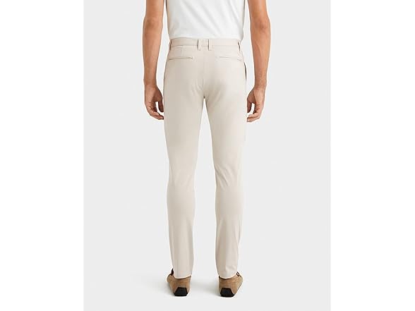 Rhone Men's Slim Commuter Pants, Khaki