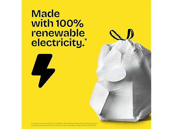 Glad Kitchen Trash Bags 13 Gal, 110 Count