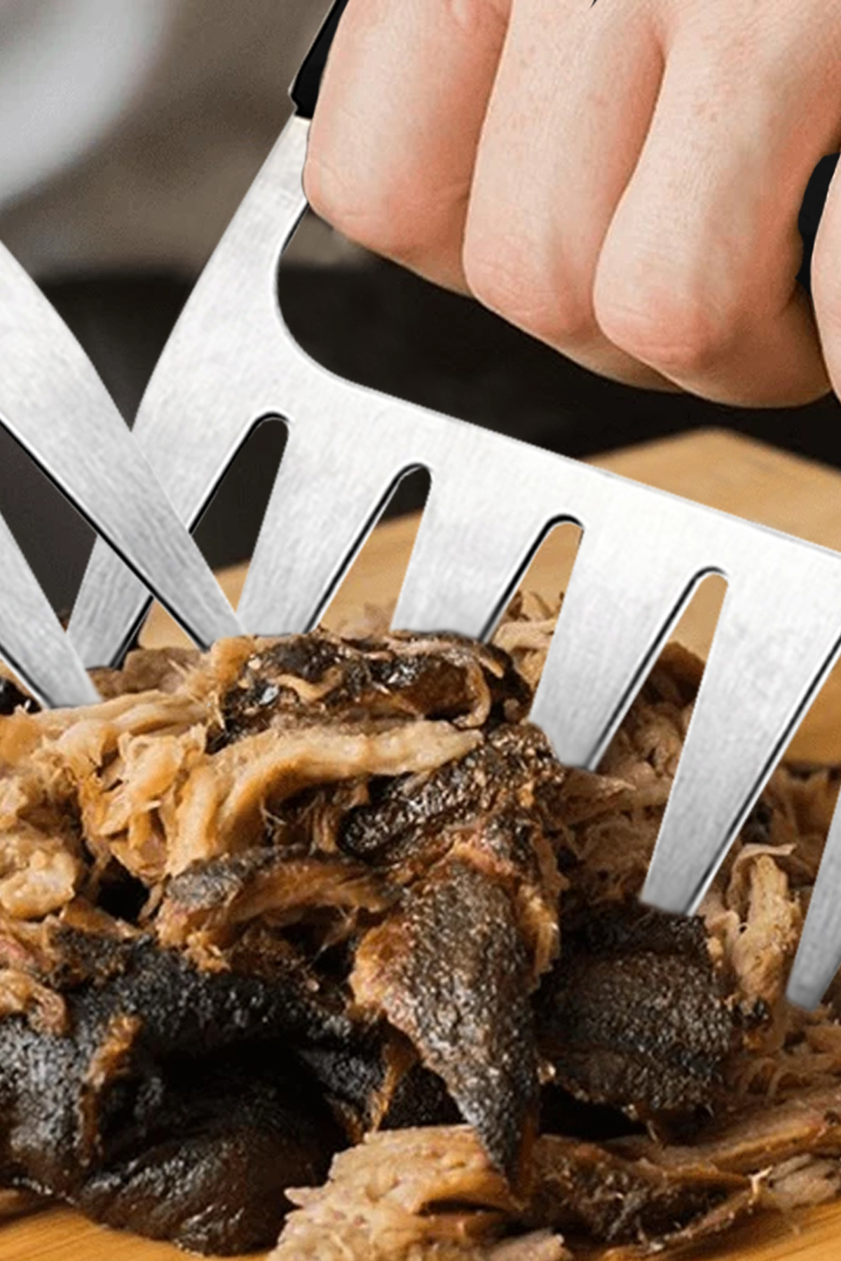 Stainless Steel Meat-Shredding Claws - Gallery 5