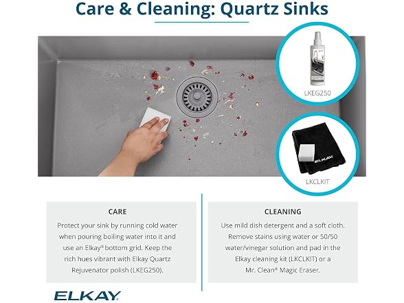 Elkay Quartz Classic 29-1/2" Single Bowl Undermount