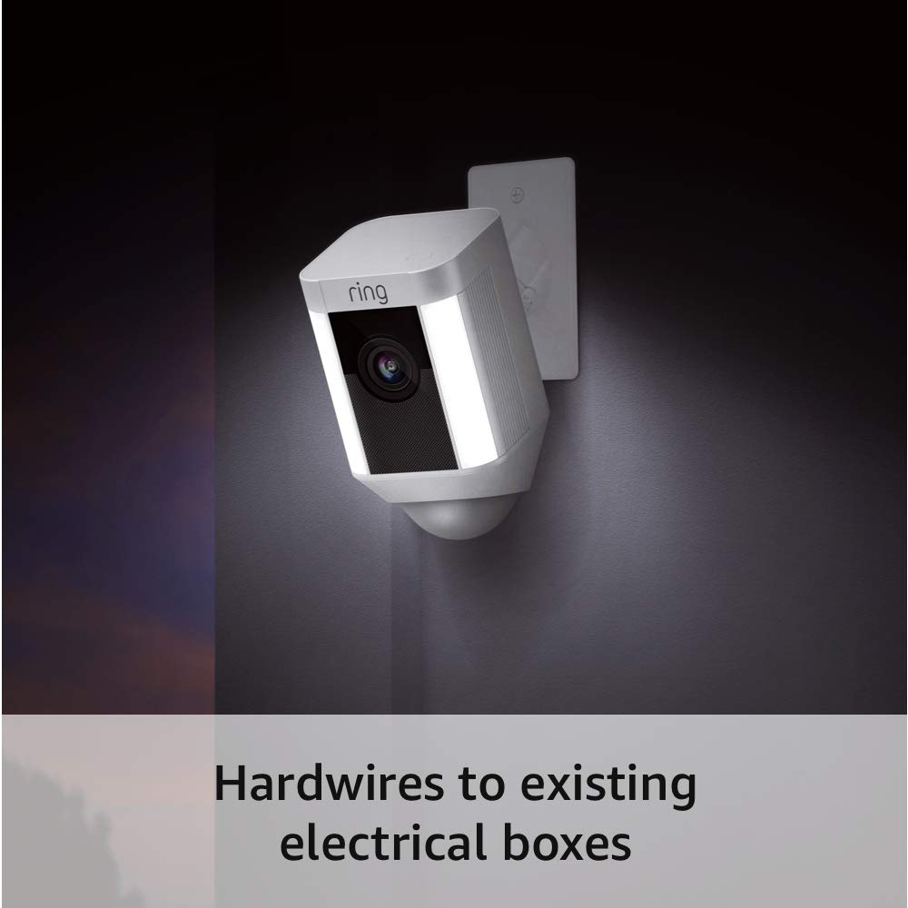 Ring Spotlight Cam Mount, Hardwired HD Security Camera - Gallery 11