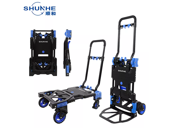 2-in-1 Aluminum Hand Truck & Dolly Cart