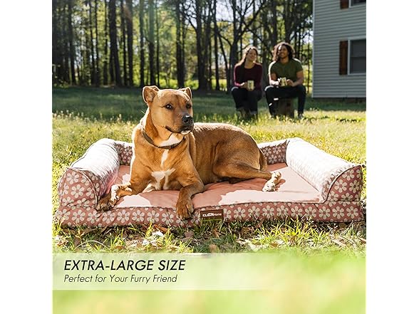 ClevaHome Comfort Orthopedic Dog Bed for Large Dogs