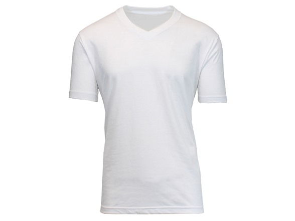 3Pk Asst Mens Classic V-Neck T-Shirt