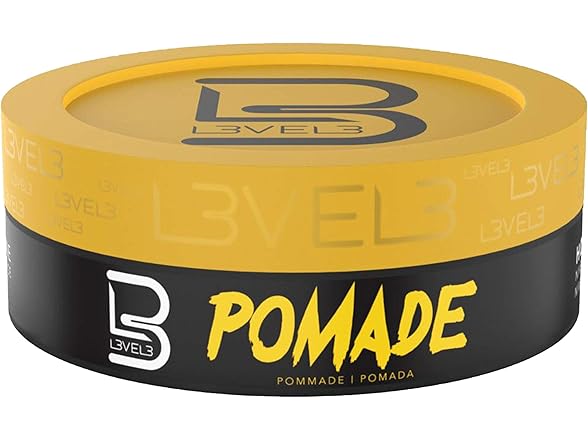 (3 Pack) Level 3 Hair Styling Pomade, Transparent, 5.07 oz