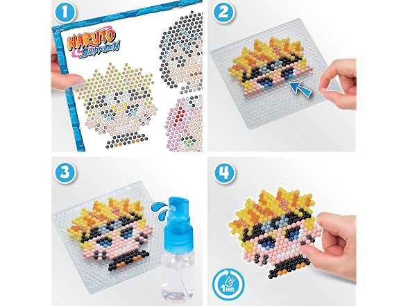Aquabeads - Naruto Shippuden Keychain Craft Kit