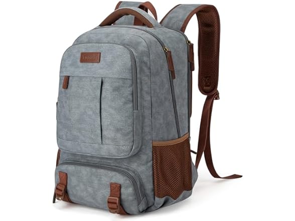 Light Grey 15.6" Laptop Backpack