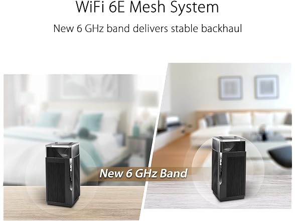 ASUS ZenWiFi Pro AXE11000 - AXE11000 WiFi 6E - ET12(2-PK)