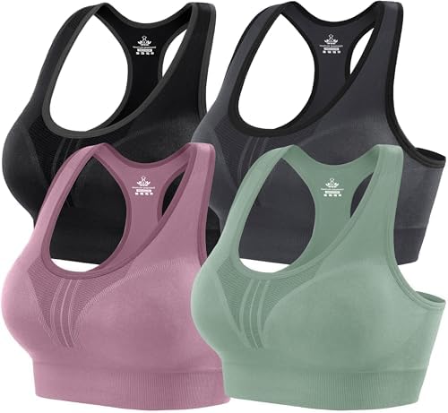3 Pack High Impact Sports Bras
