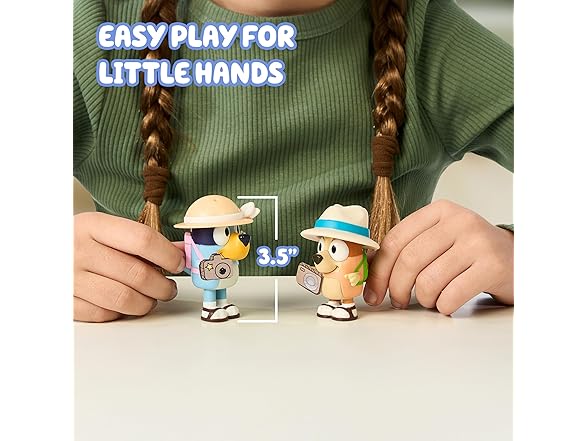 BLUEY 2pk Holiday Toy Figurines