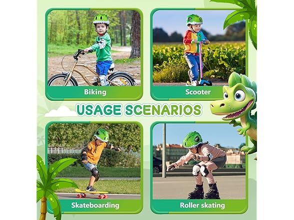 DOJASOHILMI Toddler/Kids Bike Helmet