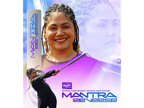 Rawlings Mantra Reverse Fastpitch Softball Bat 33 Inch - Gallery 2