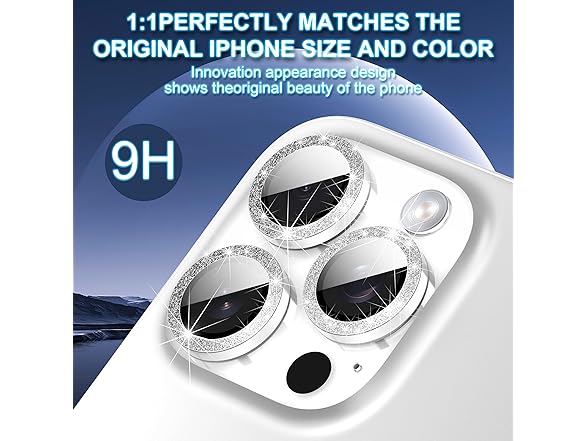 AIDOWU 2 Pack Camera Lens Protector