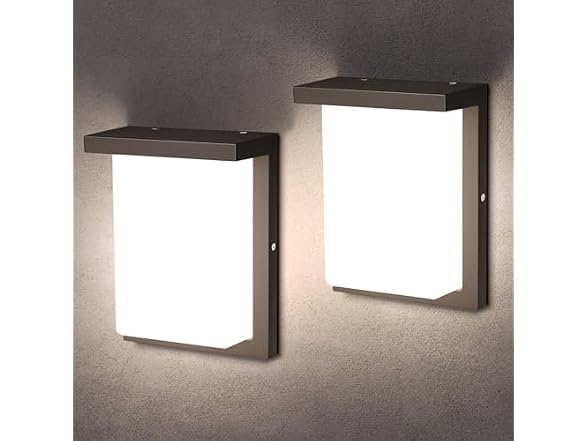 Tesjaso Modern Outdoor Wall Lights 3CCT