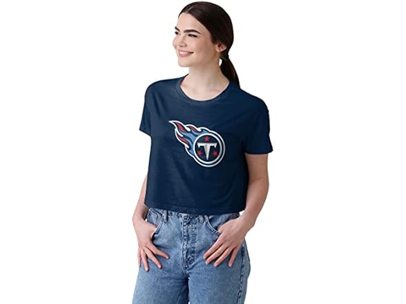 Titans Women's Titans Logo Crop Top (XXL)