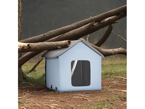 VEVOR Heated Cat House, Outdoor Kitty