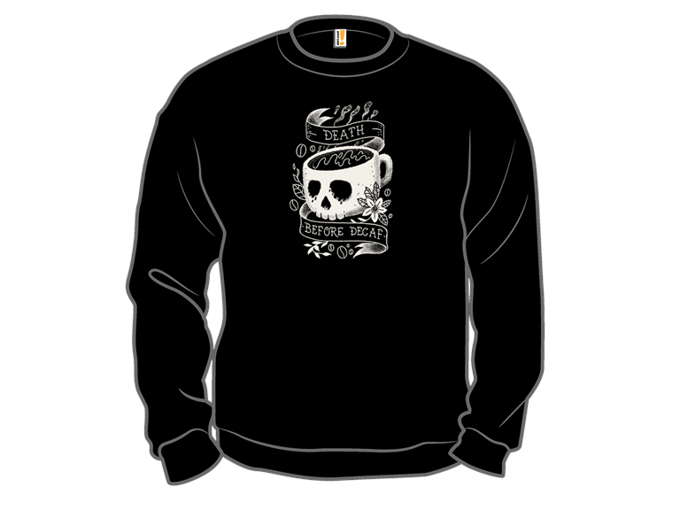 Death Before Decaf Tattoo
