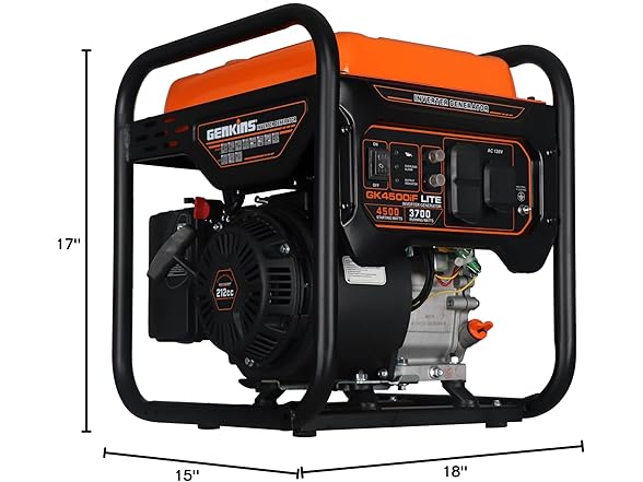 Genkins GK4500iF_Lite 4500 Watt Portable Generator