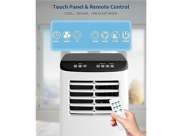 (NEW!) GarveeTech Portable AC 8,000BTU