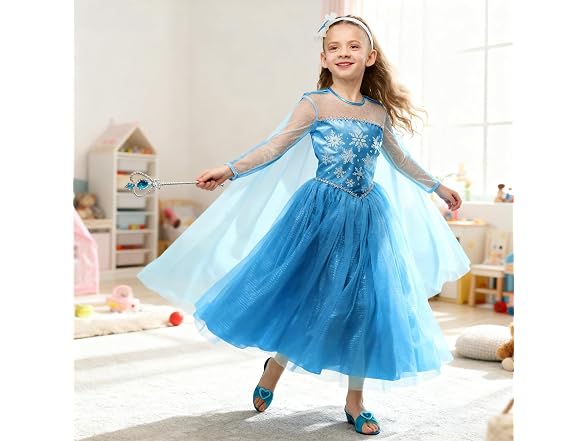 Rubies Snow Princess Costume Dress for (X-Small)