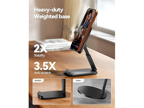 NKNZLY Cell Phone Stand for Desk