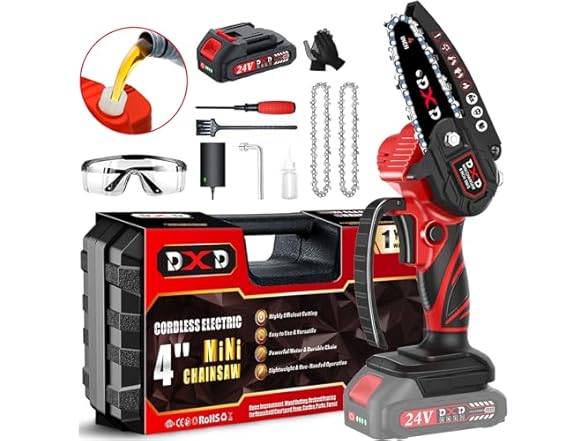 Mini Cordless Electric Chainsaw