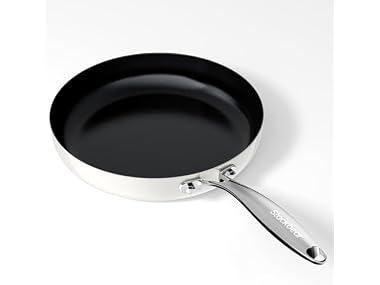 $14.99, Was $29.99, 50% Off! Stackbear 10 Inch Ceramic Nonstick Frying Pan dealfomo