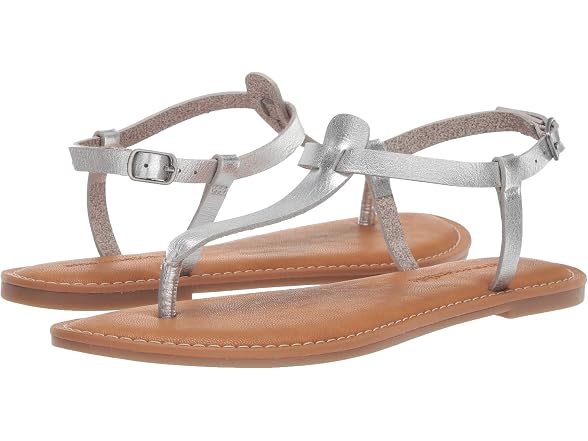 Amazon Essentials Women Casual Thong Leather Strap