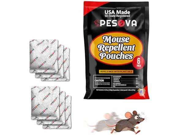 Pesova Mouse Repellent Pouches