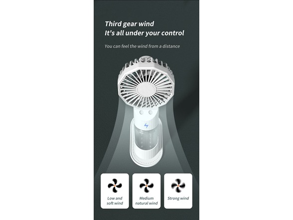 3P Experts Dual Misting Portable Fan
