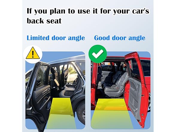 LIALEX W2204 Plastic 6 steps dog ramp for car