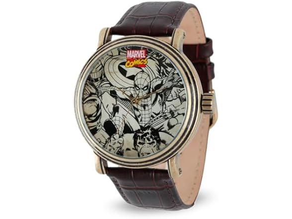 Marvel Adult Vintage Analog Quartz Watch