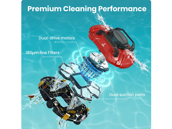 P1 Cordless Automatic Pool Cleaner
