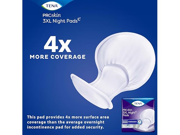 TENA | Incontinence Pads 48 Count