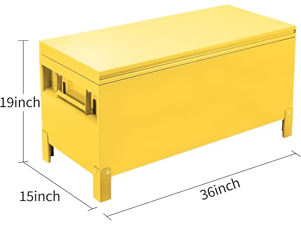 OUTLANE Heavy Duty Aluminum Underbody Truck Tool Box 