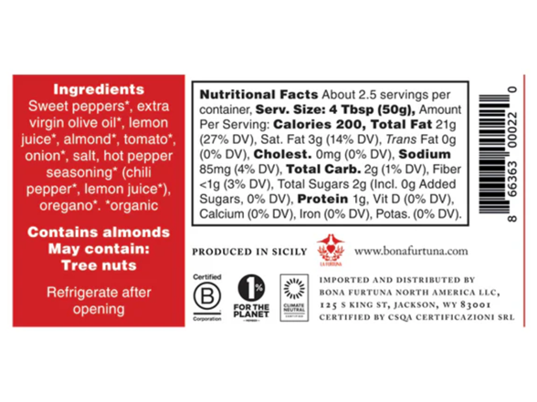 (4pk) Bona Furtuna Organic Pestos Variety