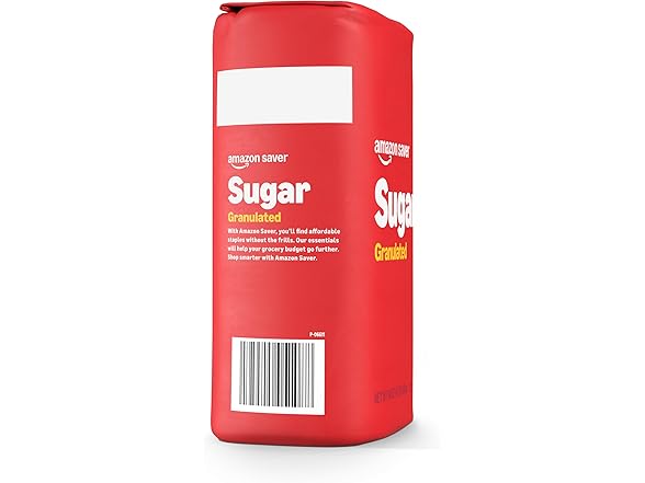 Amazon Saver, White Sugar, 4 Lb