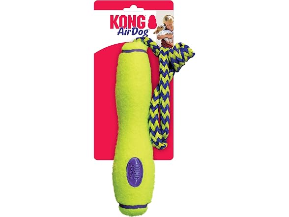KONG AirDog Fetch Stick w/Rope Lg
