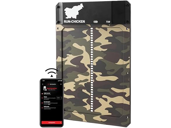 RUN-CHICKEN Door Automatic Chicken Coop Door