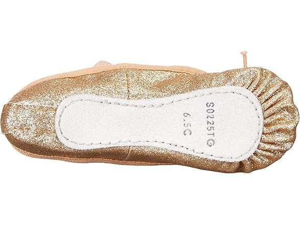 Kid's Bloch Girls (13) Gold Dance Shoes