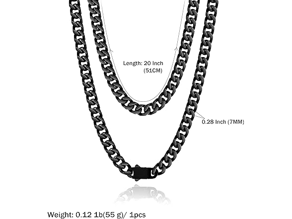 MISWOYI Cuban Chain 20"